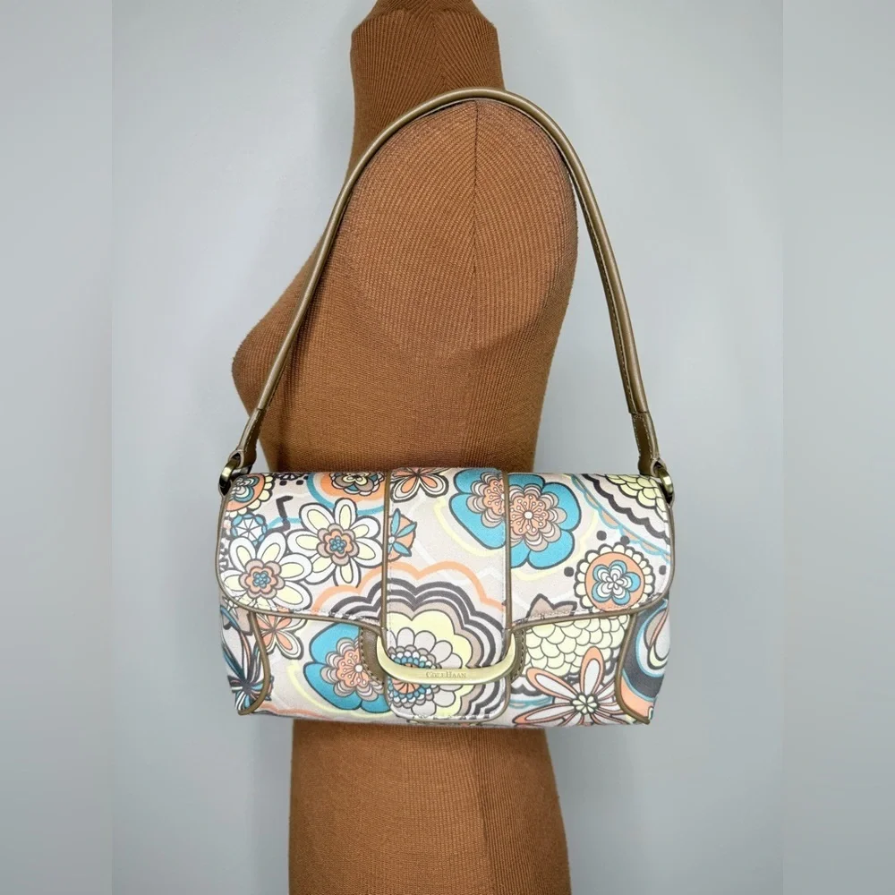 Cole Haan Avalon Deco Multicolor Floral Shoulder Bag